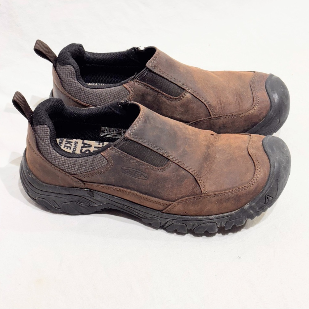 Keen Shoes Mens 8.5 Targhee III Slip-On Brown Casual Comfort Low Top 1022658